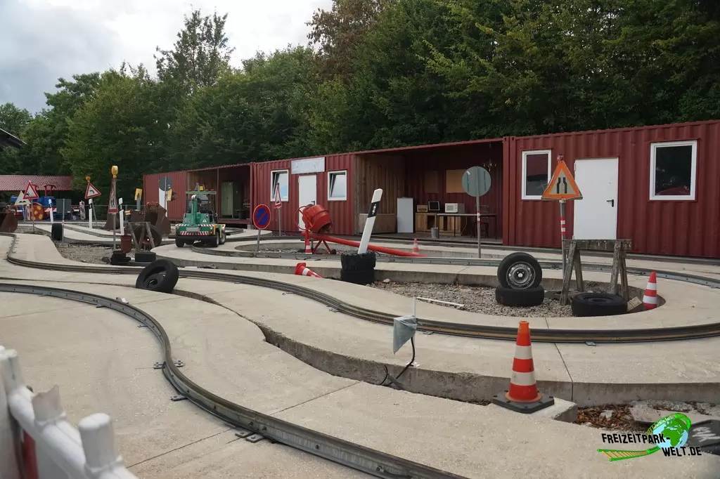 Baustellenfahrt im Eifelpark - 2020