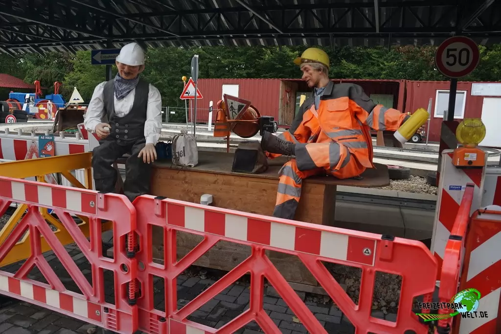 Baustellenfahrt im Eifelpark - 2020