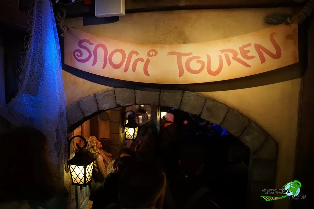 Snorri Touren im Europa-Park - 2019: Eingang in die unteren Etagen und zu Snorri Touren