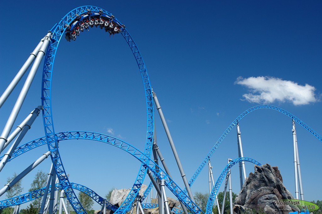 Blue Fire Megacoaster Europa Park Freizeitpark Welt de