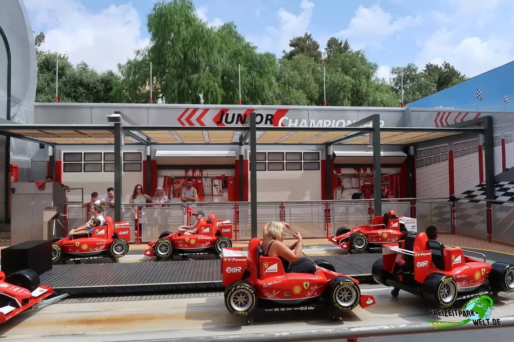 Junior Championship im Ferrari Land - 2018