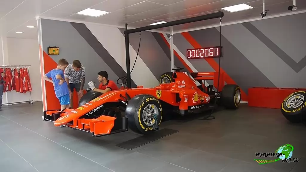 Pit Stop Record im Ferrari Land - 2018
