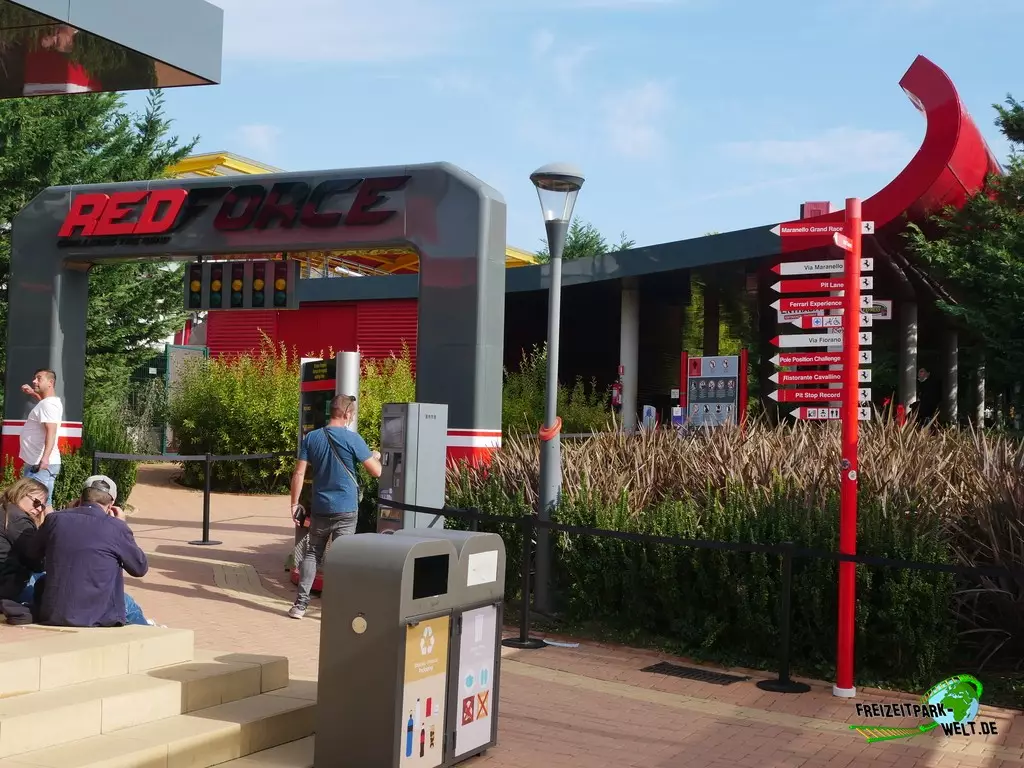 Red Force im Ferrari Land - 2021