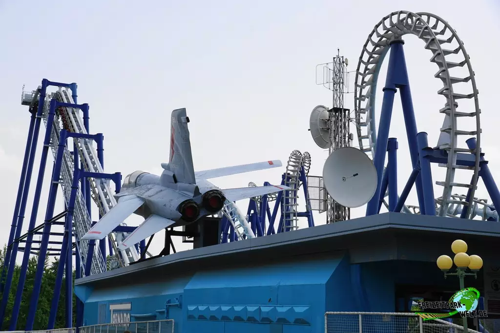 Blue Tornado im Gardaland - 2021