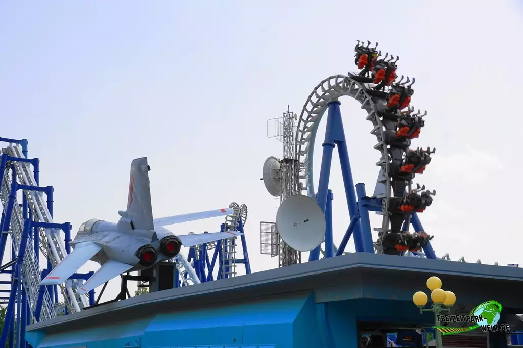 Blue Tornado im Gardaland - 2021