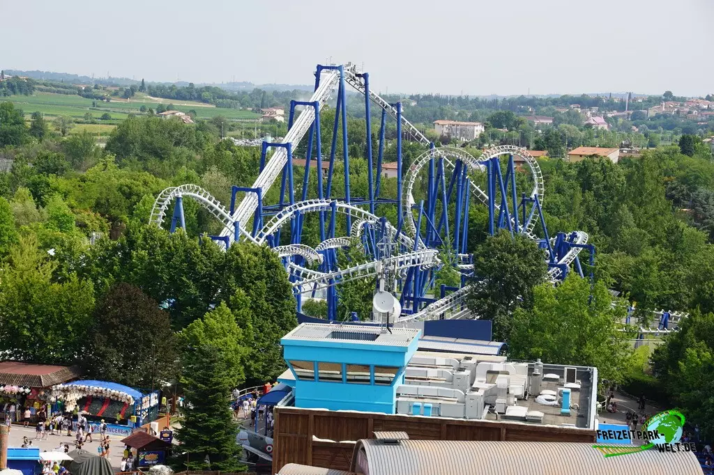 Blue Tornado im Gardaland - 2021