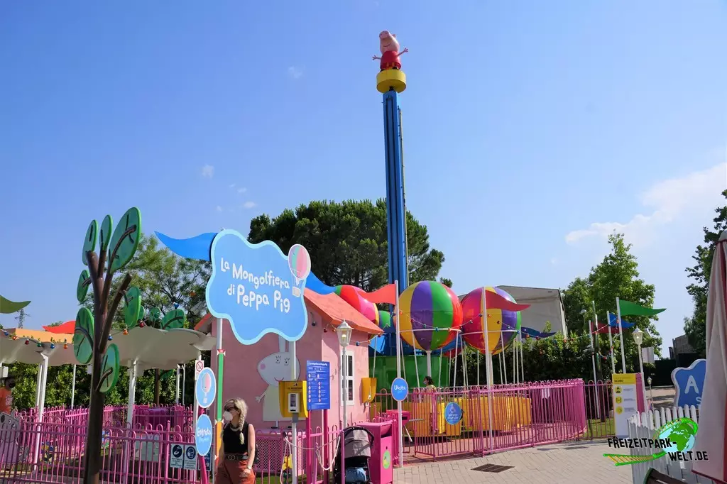 La Mongolfiera di Peppa Pig im Gardaland - 2021