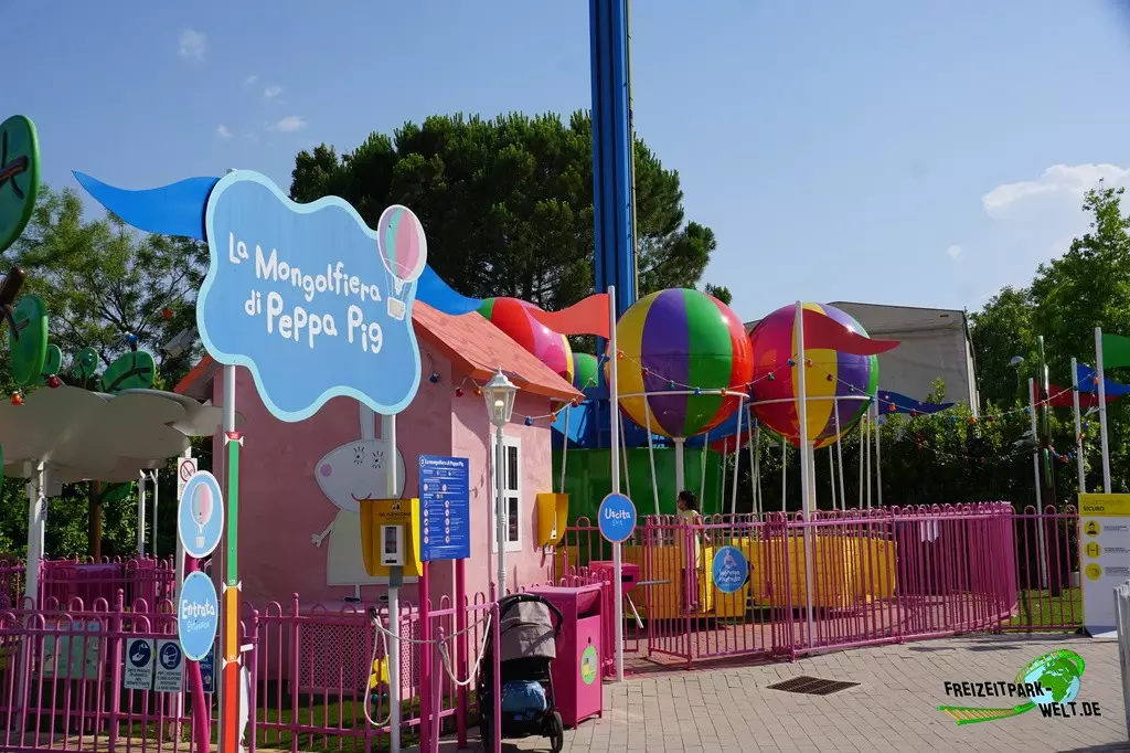 La Mongolfiera di Peppa Pig im Gardaland - 2021