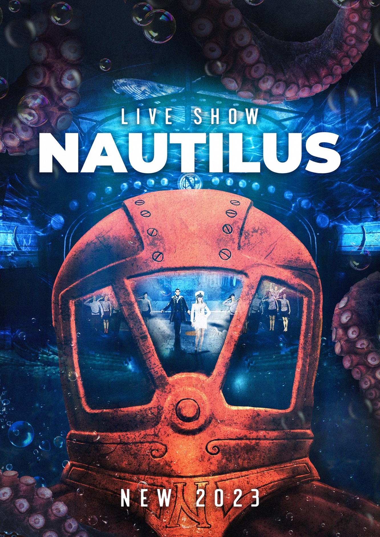 Neue Nautilus Show im Gardaland Theater Gardaland