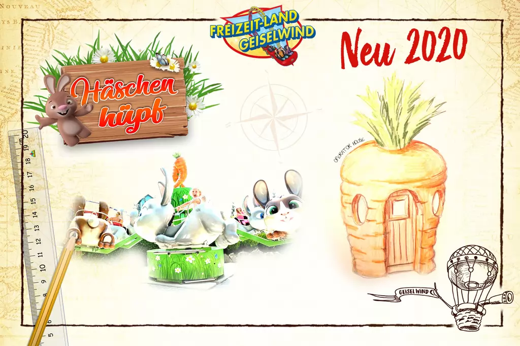 Häschen-Hüpf im Freizeit-Land Geiselwind - 2020