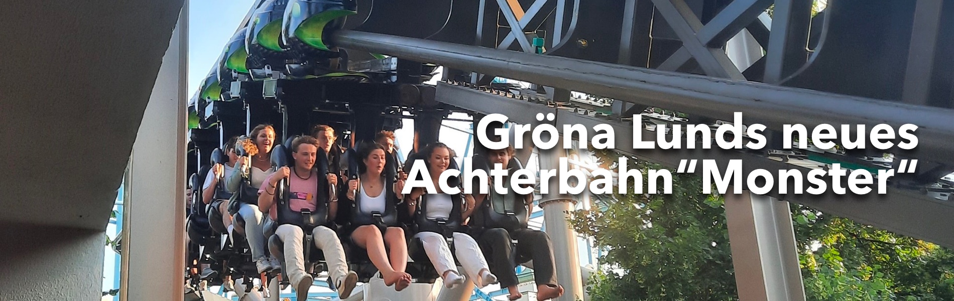 Teaser Gröna Lund und das Achterbahnmonster