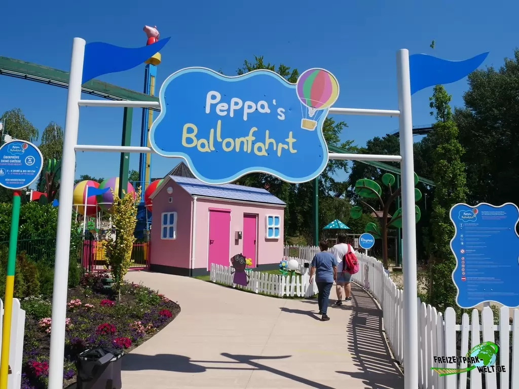 Peppas Ballonfahrt im Heide Park Resort - 2020