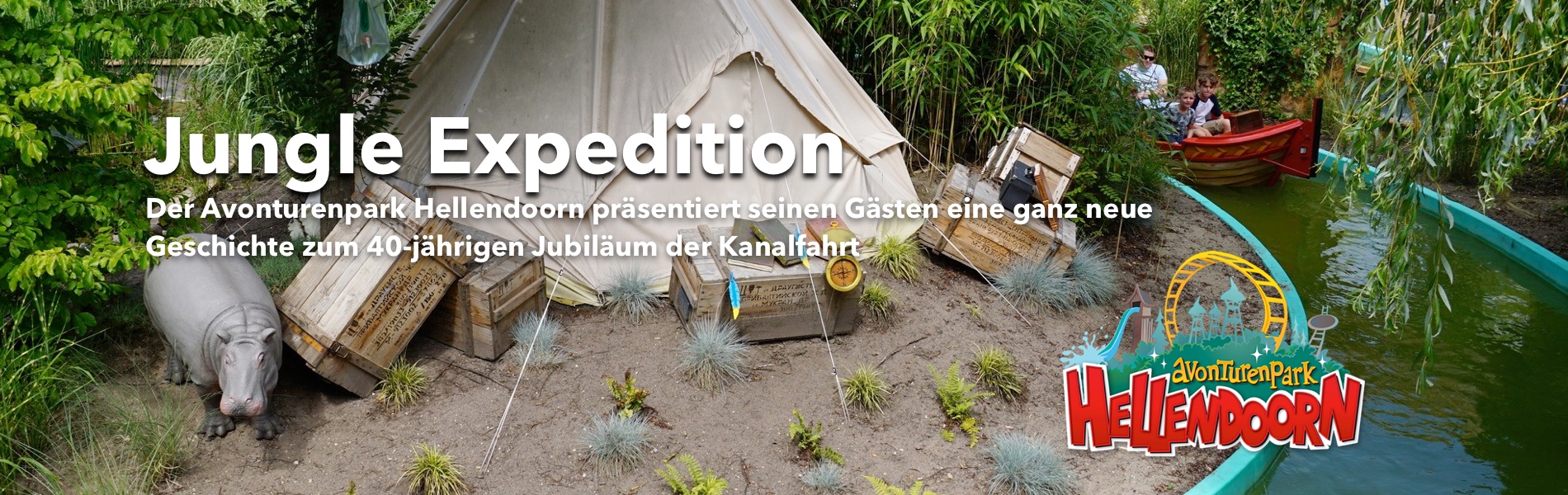 Teaser Jungle Expedition im Avonturenpark Hellendoorn