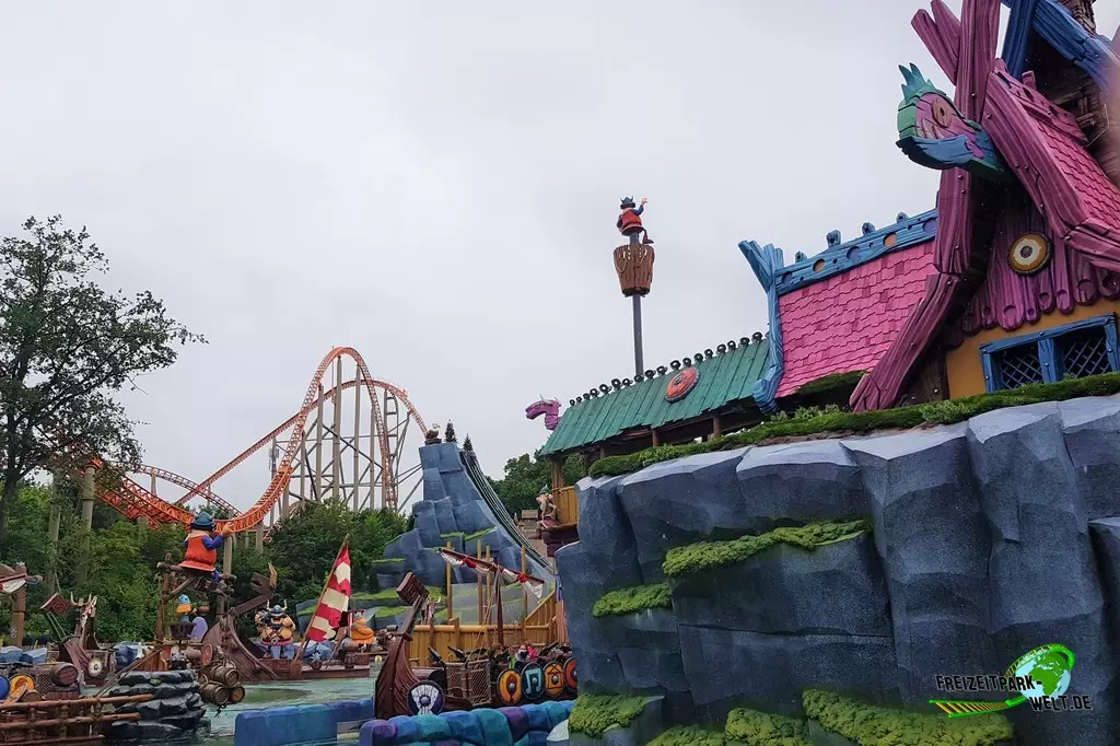 Wickie Splash Battle im Plopsaland Deutschland - 2021