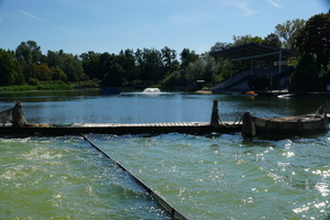 Blick auf dem im Jahr 2022 nicht mehr genutzten Wasserski-See - Foto 3