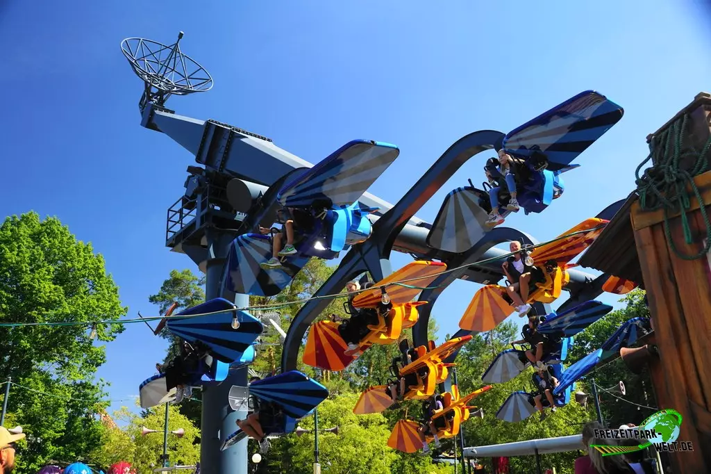 Sky Fly im Plopsaland Deutschland - 2022