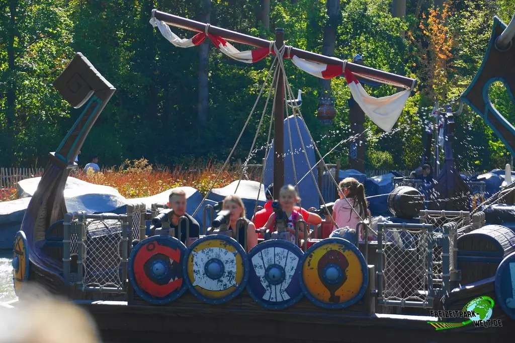 Wickie Splash Battle im Plopsaland Deutschland - 2022
