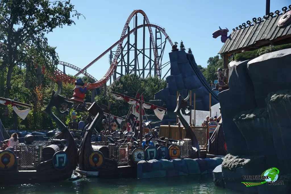 Wickie Splash Battle im Plopsaland Deutschland - 2022