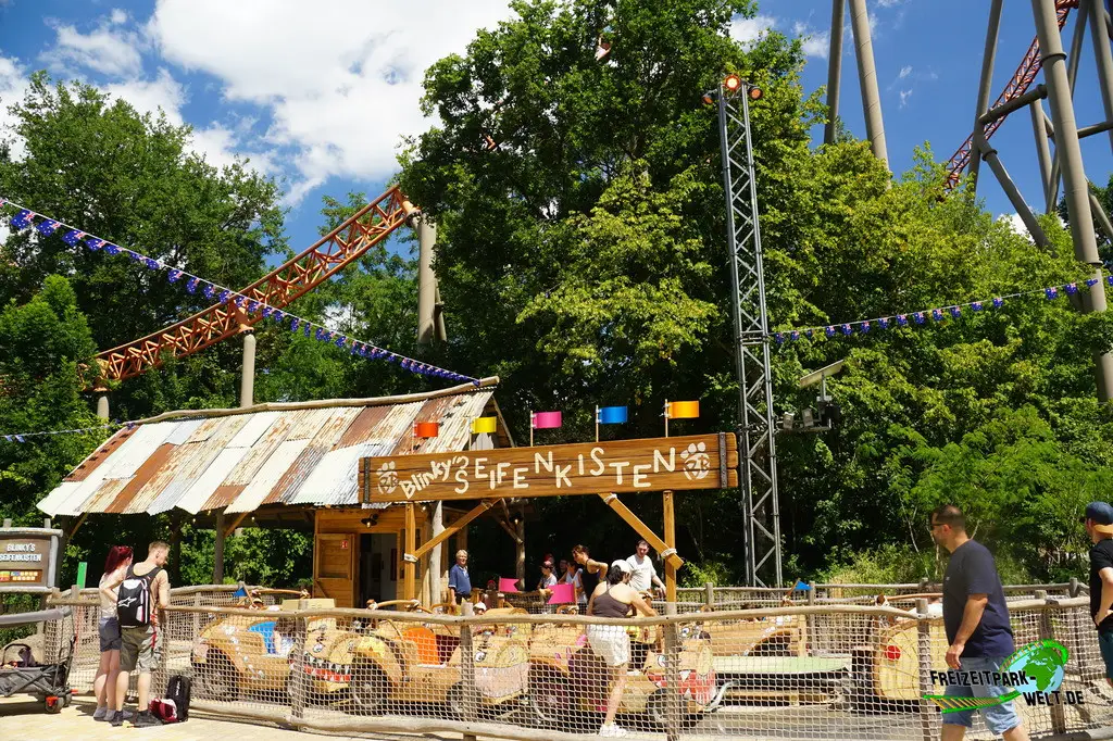Blinky's Seifenkisten im Plopsaland Deutschland - 2025