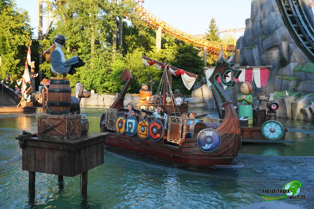 Wickie Splash Battle im Plopsaland Deutschland - 2025