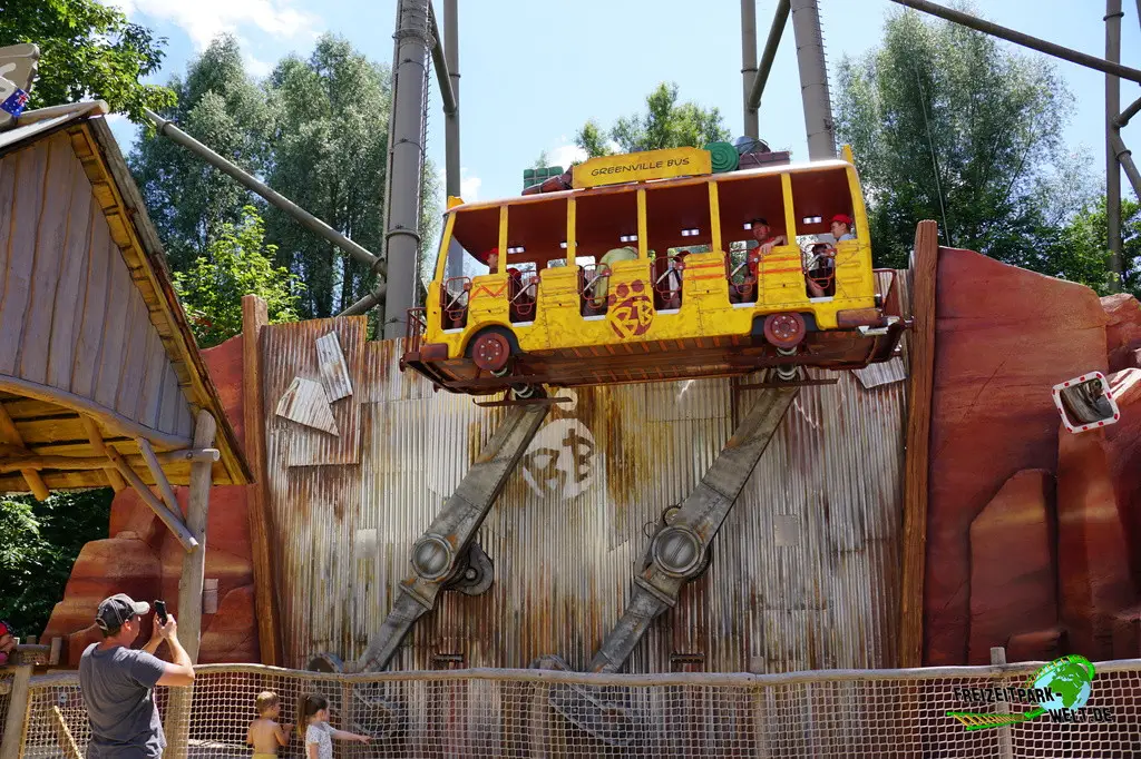Greenville Bus im Plopsaland Deutschland - 2025