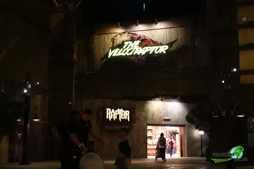 Velociraptor im IMG Worlds of Adventure - 2025