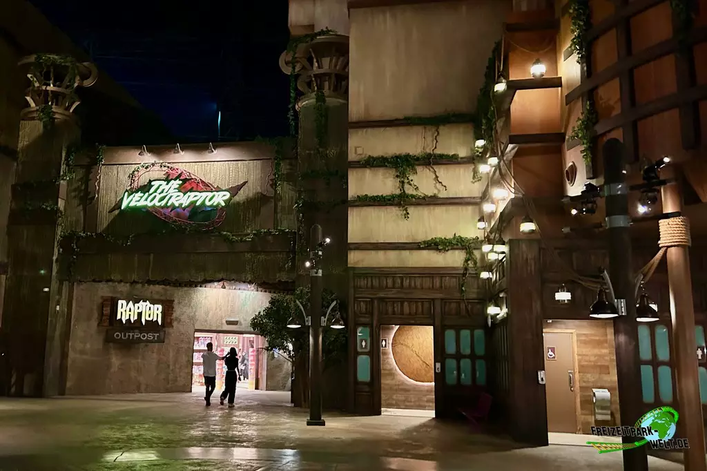 Velociraptor im IMG Worlds of Adventure - 2023