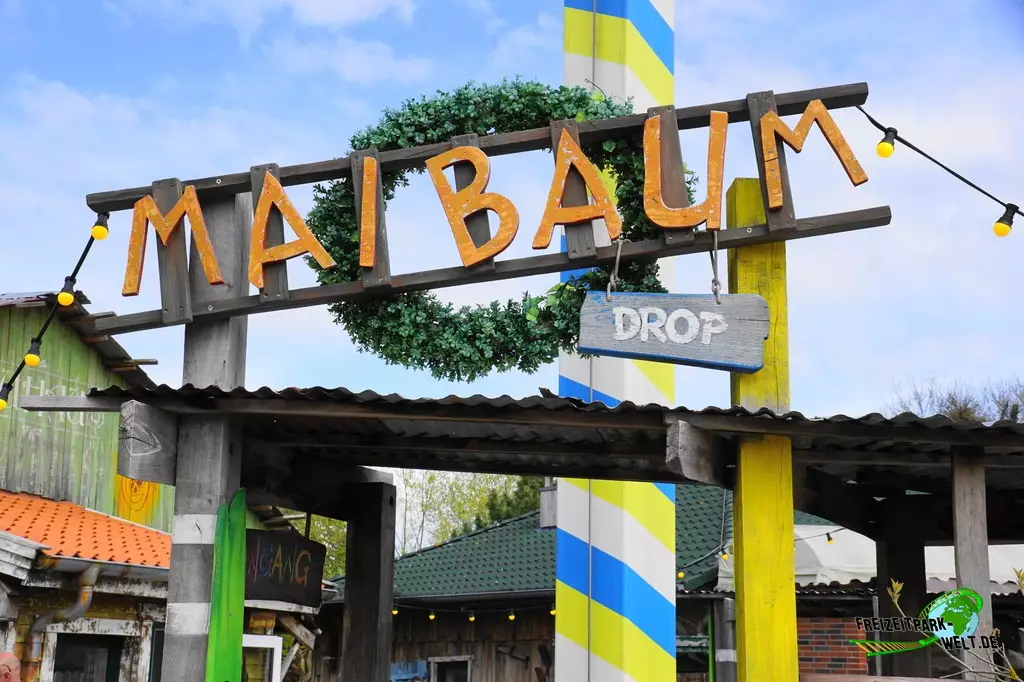 Maibaum-Drop im Jaderpark - 2022
