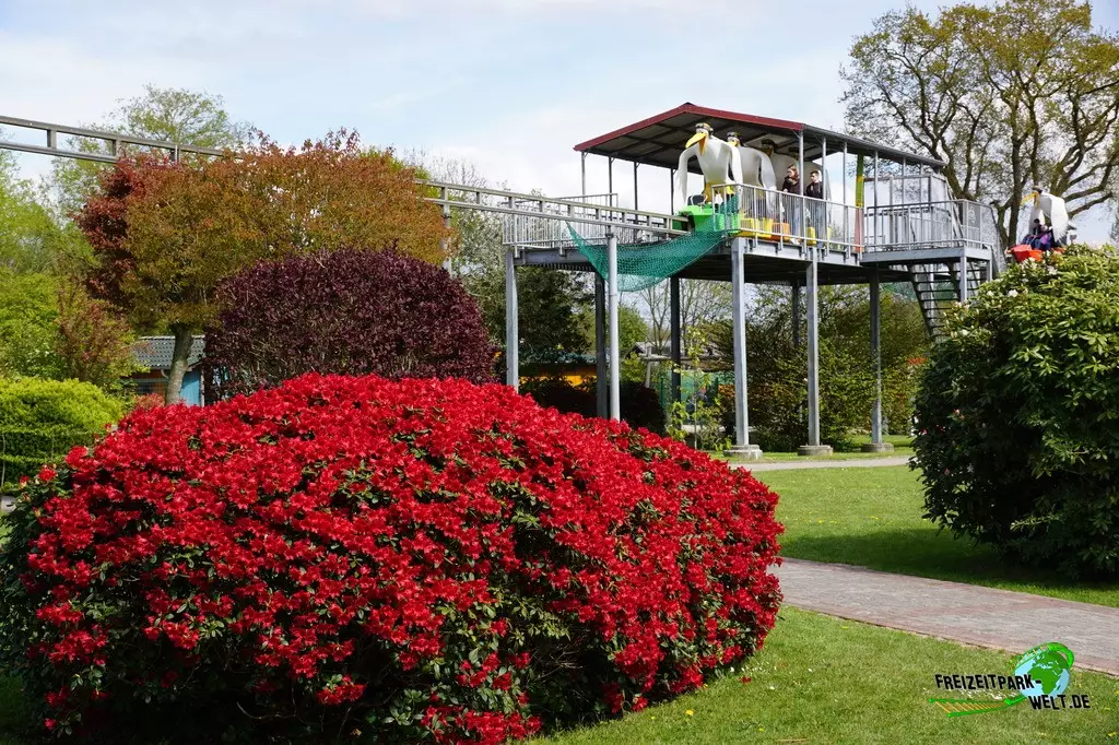 Selbstfahr-Hochbahn im Jaderpark - 2022
