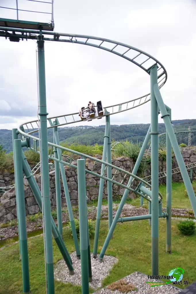 Die heiße Fahrt im Wild- und Freizeitpark Klotten - 2020