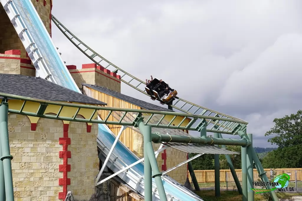 Die heiße Fahrt im Wild- und Freizeitpark Klotten - 2020