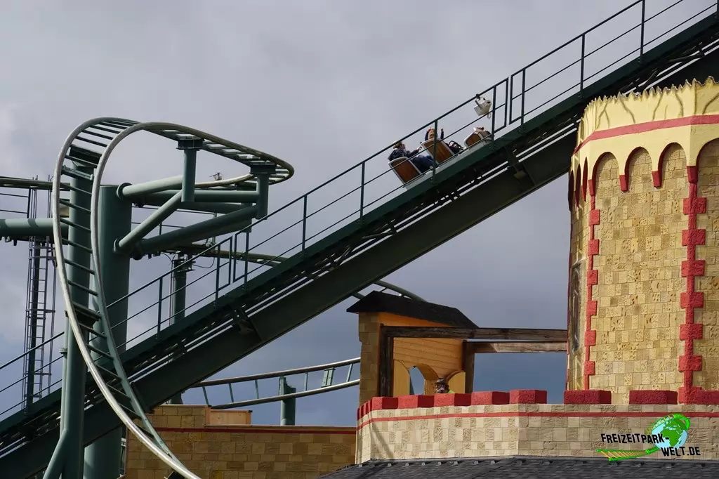 Die heiße Fahrt im Wild- und Freizeitpark Klotten - 2020