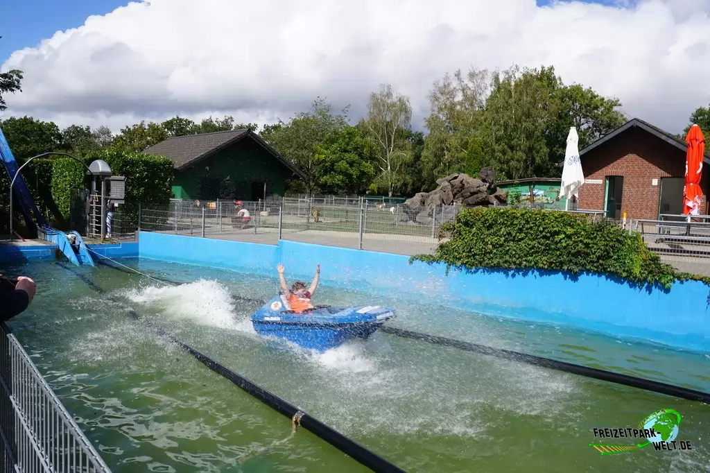Wasserbob im Wild- und Freizeitpark Klotten - 2020