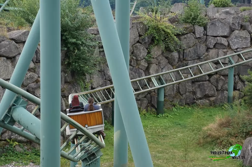 Die heiße Fahrt im Wild- und Freizeitpark Klotten - 2020