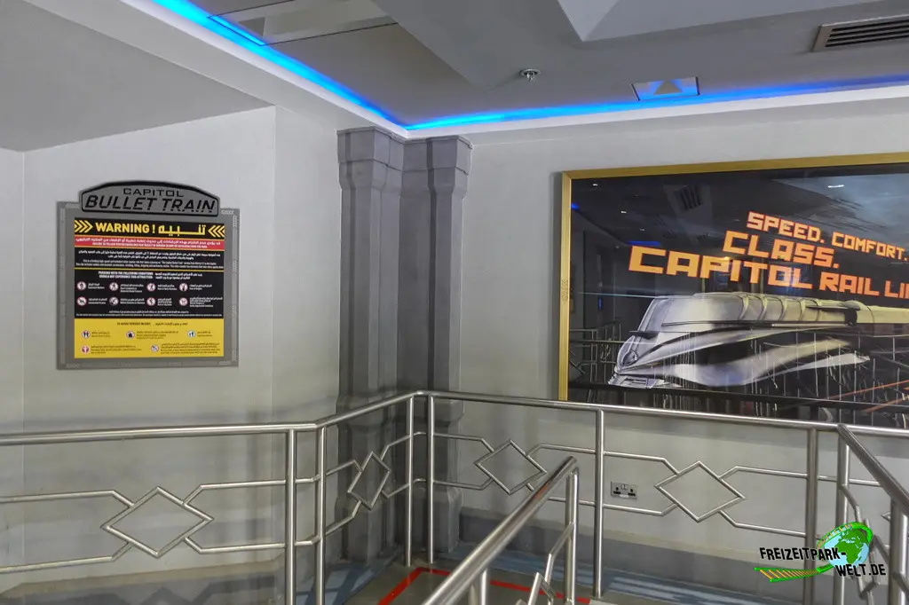 Capitol Bullet Train im MOTIONGATE Dubai - 2025