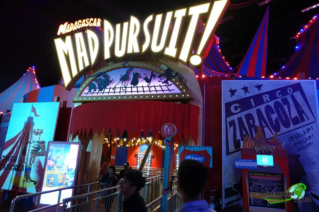 Madagascar Mad Pursuit im MOTIONGATE Dubai - 2025
