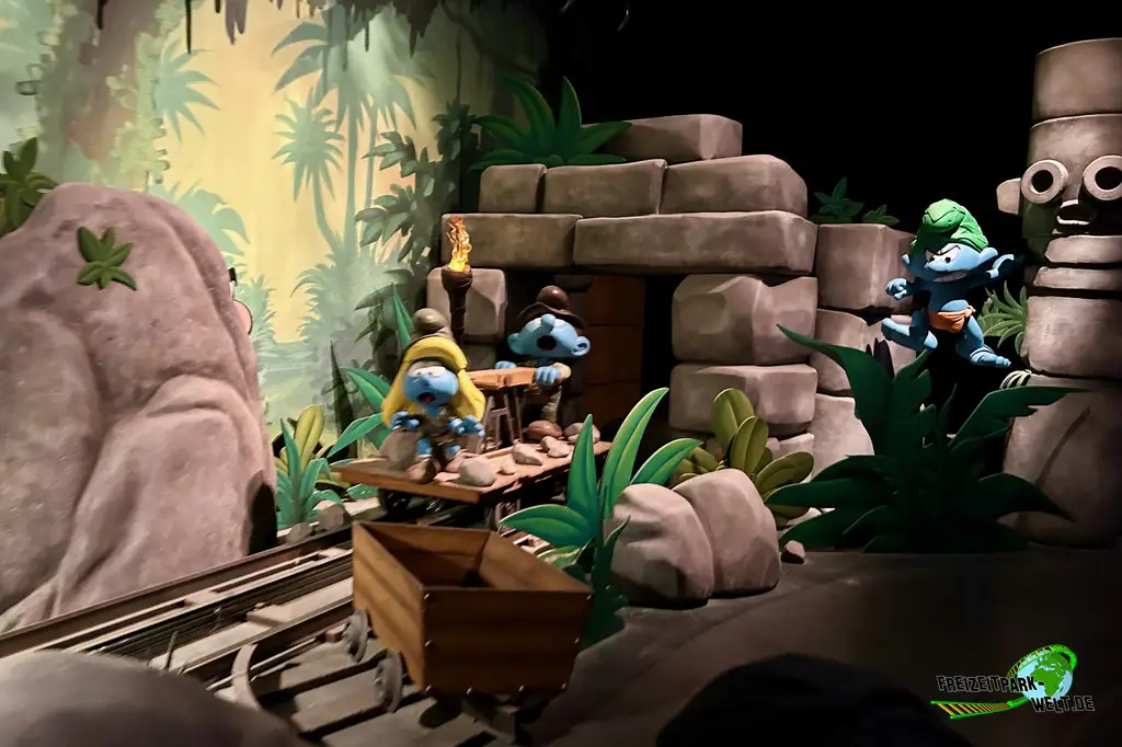 Smurfs Studio Tour im MOTIONGATE Dubai - 2023