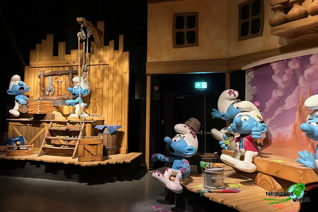Smurfs Studio Tour im MOTIONGATE Dubai - 2023