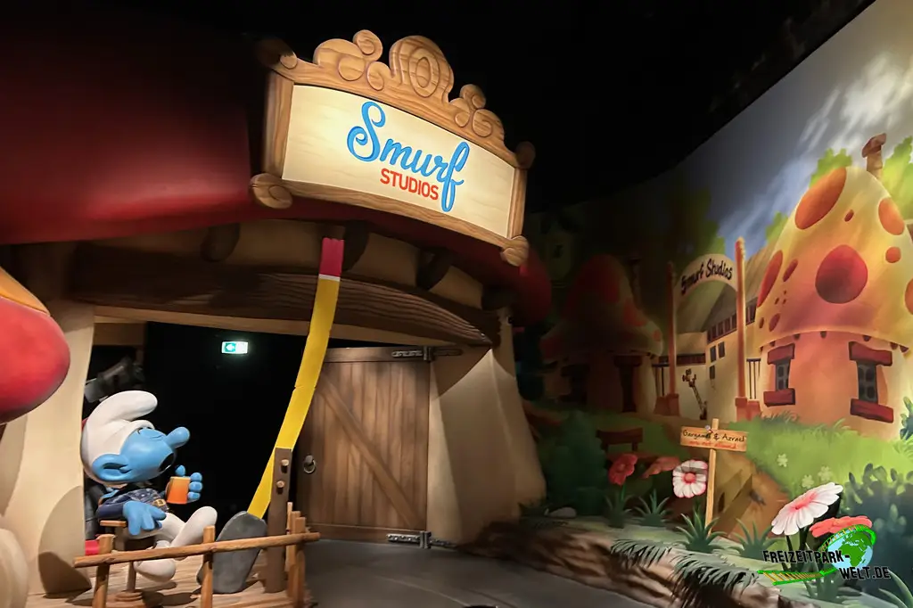 Smurfs Studio Tour im MOTIONGATE Dubai - 2023