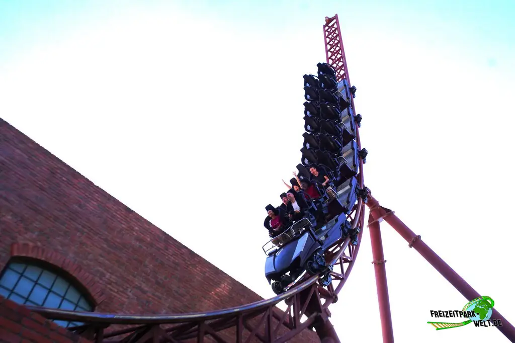 Capitol Bullet Train im MOTIONGATE Dubai - 2023: Der Spike ist das Highlight des Capitol Bullet Train