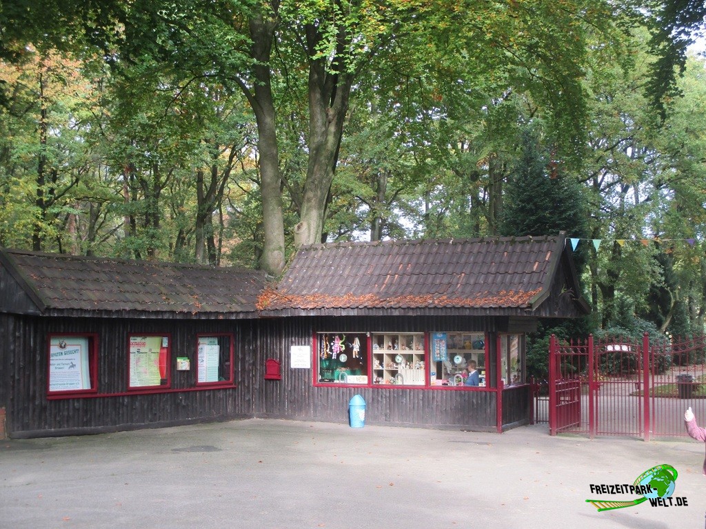 Natur- und Tierpark Brüggen - 2017: Eingang zum kleinen Natur- und Tierpark Brüggen