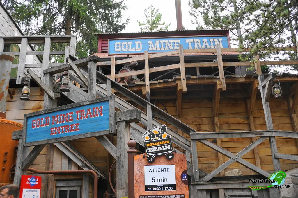 Gold Mine Train im Nigloland - 2022