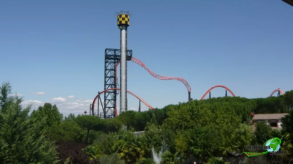 Abismo im Parque de Atracciones Madrid - 2009