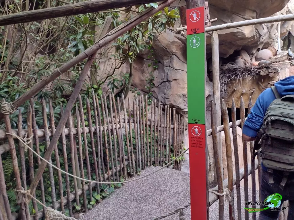 Black Mamba im Phantasialand - 2022: Derzeit gibt es nur eine Wartereihe für Black Mamba