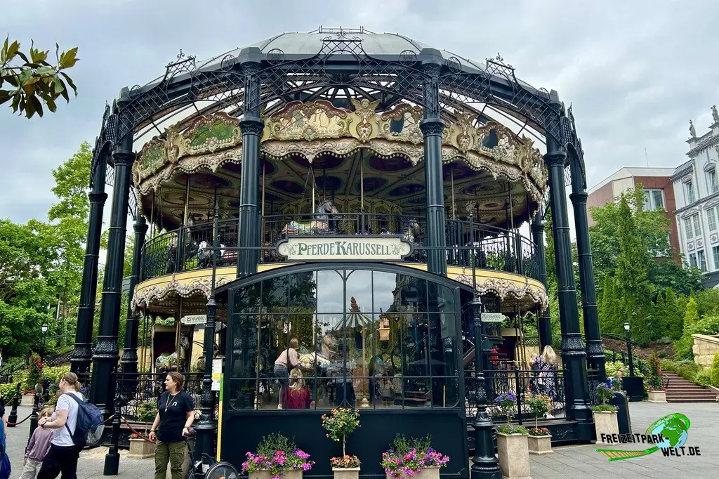 Pferdekarussell im Phantasialand - 2025