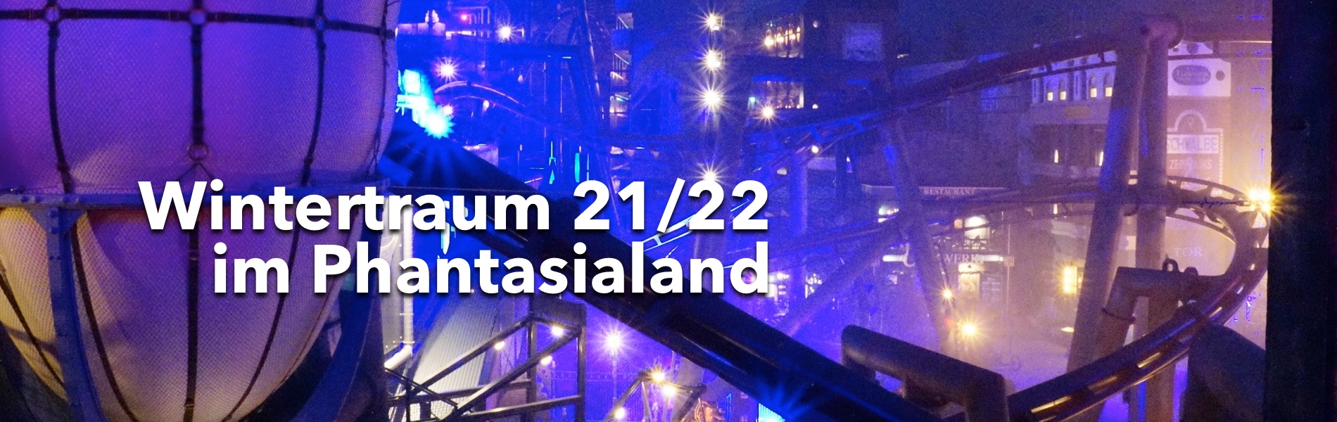 Teaser Wintertraum 2021/22 im Phantasialand