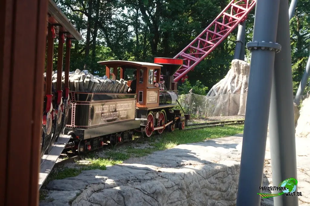 Westerneisenbahn im Freizeitpark Plohn - 2026