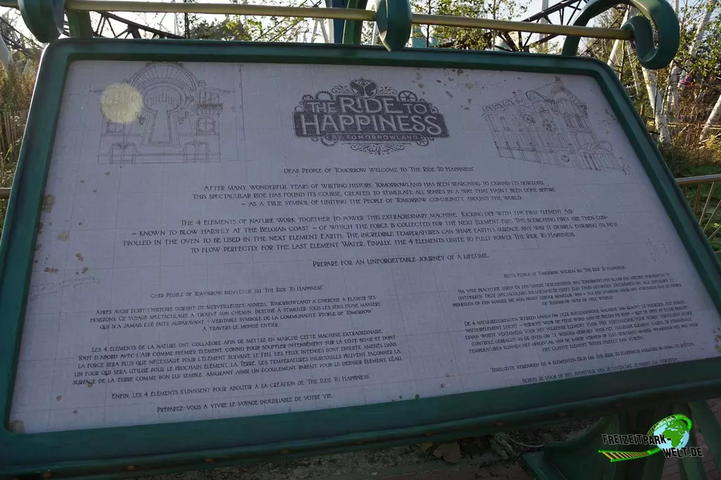 The Ride to Happiness by Tomorrowland im Plopsaland Belgium - 2021