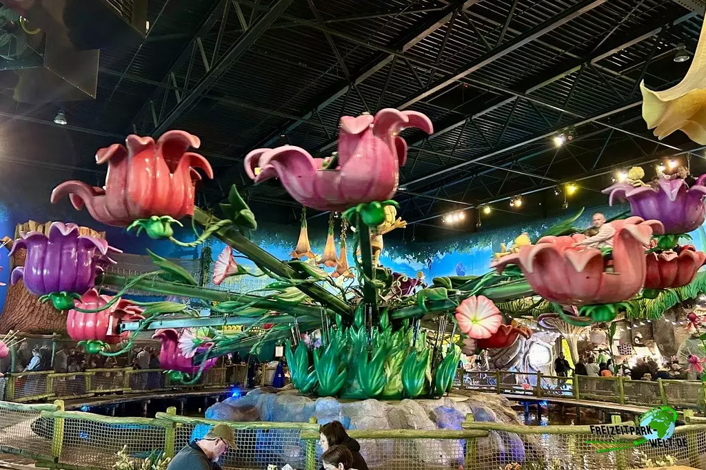 De Bloemenmolen im Plopsaland Belgium - 2023