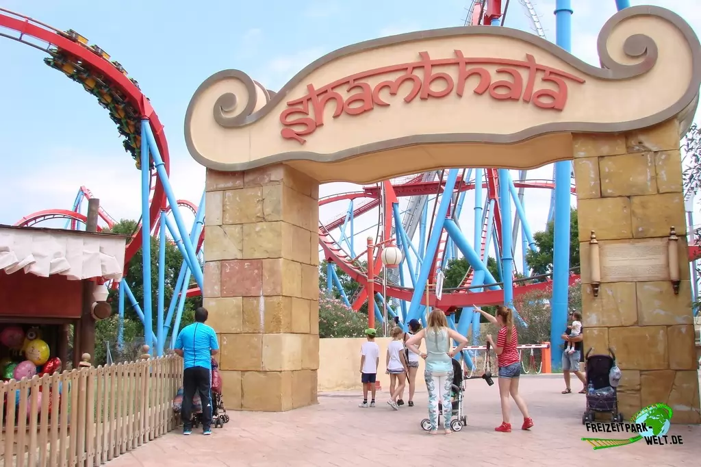 Shambhala in Port Aventura - 2015